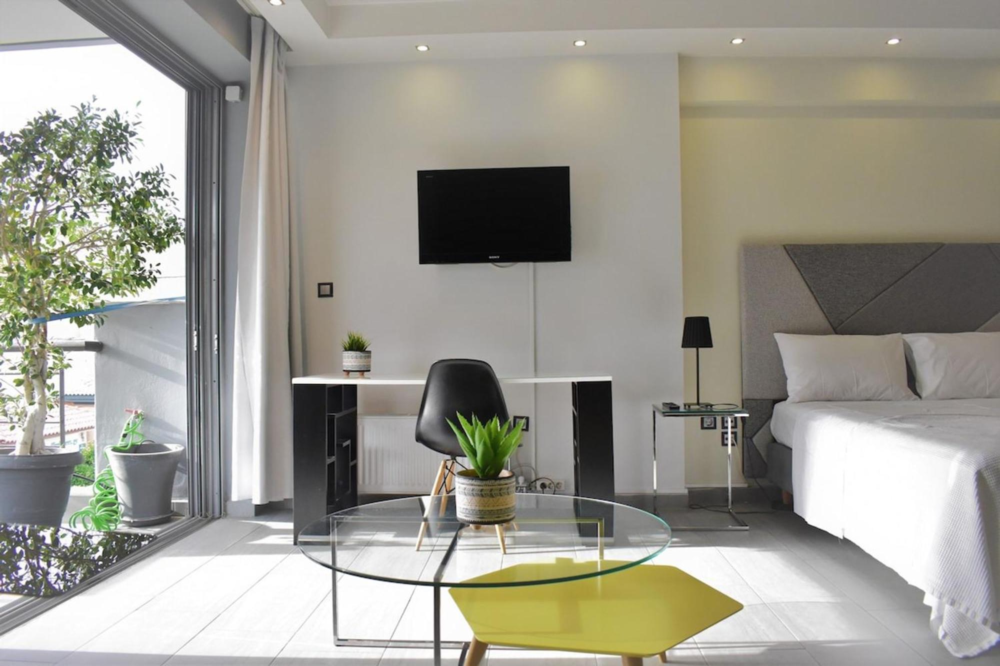 Stylish Boutique Loft With Private Balcony Apartment Athens Exterior photo