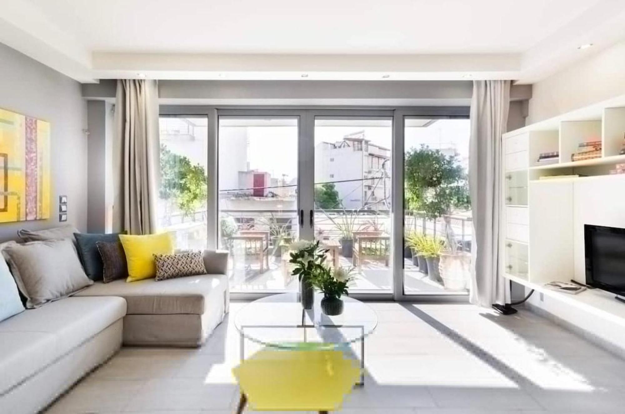 Stylish Boutique Loft With Private Balcony Apartment Athens Exterior photo